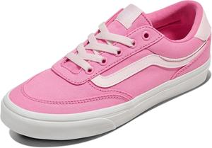 Женские кеды Vans Brooklyn LS, Низкие кроссовки для повседневной носки, прогулок, работы и моды, Bright Tonal Wild Orchid