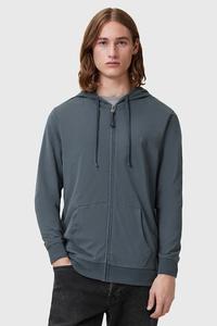 Хлопковая толстовка BRACE Allsaints, синий