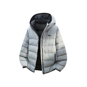 Короткая пуховая куртка Unisex Jeep, серый