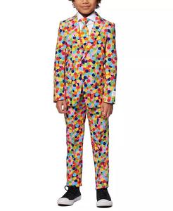 Костюм для вечеринки с конфеттерони из трех предметов для малышей и маленьких мальчиков Opposuits