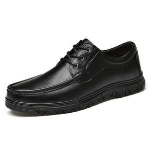 Туфли Yuppie Stylish, Genuine Leather Feel, Soft Comfortable, Soft Sole Platform Abrasion Resistant LEXON, Black