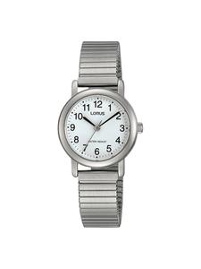 Кварцевые часы Lorus из серебристой стали