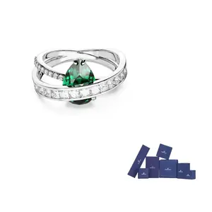 Коктейльное кольцо Hyperbola Swarovski