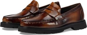 Лоферы Cole Haan American Classics Penny Loafer, цвет Dark Chocolate/Light Amber Brushoff/Black