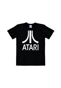 Футболка easyfit atari - логотип Logoshirt, черный