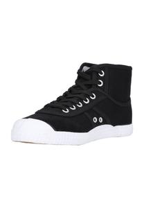 Парусиновые туфли оригинальные базовые с высоким голенищем Kawasaki, черный