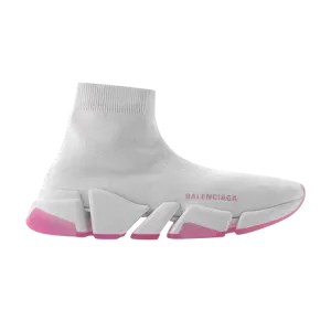 Кроссовки Balenciaga Balenciaga Wmns Speed 2.0 Sneaker 'White Pink', белый