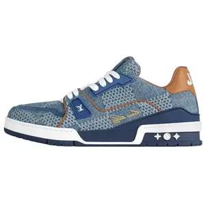 Кроссовки мужские Louis Vuitton Trainer, синий