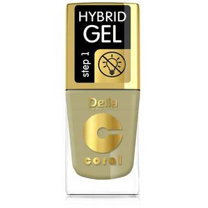 Delia Cosmetics Coral Hybrid Gel гибридный лак для ногтей без использования УФ/LED лампы абажур 123 11 мл