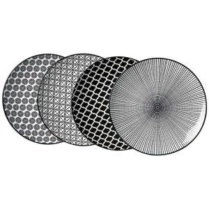 Набор обеденных тарелок takeo, 4 шт. Ritzenhoff, белый