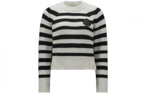 Женский свитер-пуловер Moncler, черный