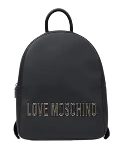 Рюкзак на молнии Love Moschino, серый
