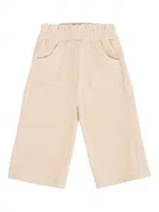 Вельветовые брюки с резинкой на талии Mayoral, нейтральный