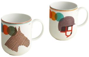 Кружка Hermes, белый-box