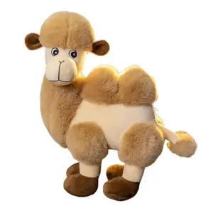 Верблюд, Desert, милая тканевая кукла плюшевая кукла высота 28/38 см длина 28 см Mise