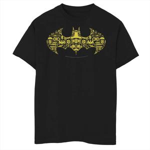 Классическая футболка с графическим рисунком и логотипом DC Comics Batman Gadgets для мальчиков 8–20 лет Licensed Character