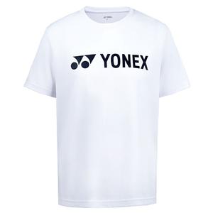 Мужская футболка для бадминтона YONEX, белый