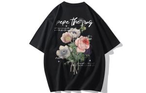 pepe the frog Футболка унисекс с лягушкой Пепе, Черный