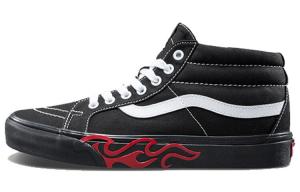 Кроссовки Vans Sk8-Mid Flame Cut Out