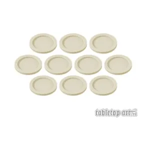 Маркер навыков и отряда, 25 мм, ванильный белый, Bits & Accessories - Markers & Templates