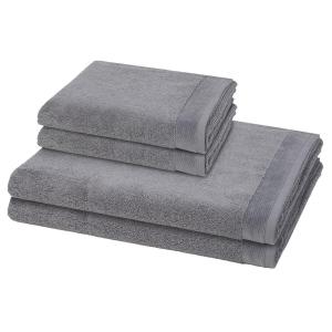 Набор полотенцев MÖVE, 50x100 см, серый