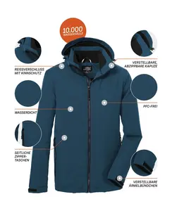 Куртка Killtec для активного отдыха "KOW 22 MN JCKT", синий