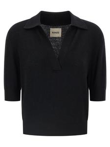 Поло "Shrunken Jo" KHAITE, черный