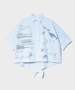 Рубашка libi se mi to/Ribi Se Mi To Shark Tail (женская) Gsc Womens Select, цвет Blue