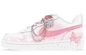 Кроссовки Nike Court Borough Skateboard Shoes Women's Low-Top Pink