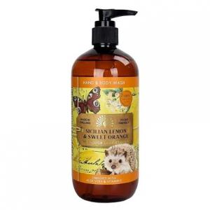 The English Soap Company Гель для душа и тела «Сицилийский лимон и сладкий апельсин», 500 мл