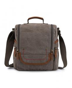 Холщовая сумка через плечо Atona Traveller TSD BRAND, зеленый