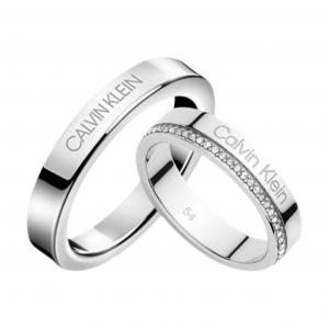 Calvin Klein Кольца из нержавеющей стали унисекс silver