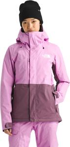 Женская куртка The North Face спортивная утепленная, розовый/фиолетовый