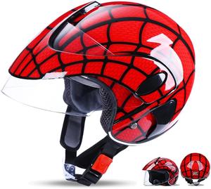 Шлем детский Dcoltmi-888 Vespa, красный / черный