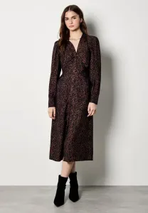 Платье-Рубашка с животным принтом Apricot, Brown