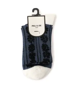 (W)PAUL & JOE/Paul & Joe Хлопковые эфирные носки для спа-процедур с цветочным рисунком