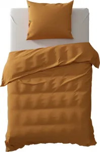 Постельное белье из перкаля 135 Коньячно-коричневый YELLOW