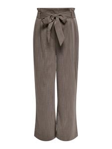 Only Maternity Брюки с расклешенными штанинами и складками спереди 'OLMMarsa' в крапчатом коричневом цвете