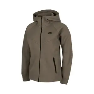 Nike Женская куртка AS W NSW TCH FLC WR FZ HDY коричневая, Brown-233