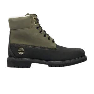 Ботинки Timberland 6 Inch Shearling Premium Junior, зеленый