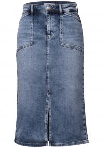 Миди юбка STREET ONE, Light blue