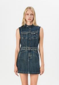 Платье G-STAR MOTO SLIM DRESS, Antique Faded Twister/Blue Denim