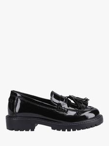 Детские туфли-лоферы Abigail Senior из лаковой кожи Hush Puppies, Black