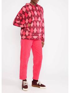 Худи розового/бордового цвета Blutsgeschwister