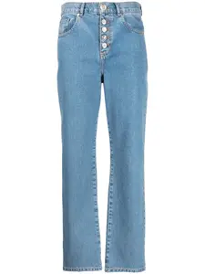 Джинсы прямого кроя MOSCHINO JEANS, синий