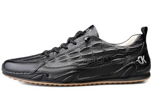 DCK Мужские повседневные туфли с низким верхом, черные