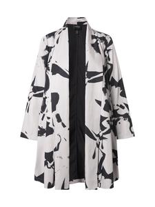 Куртка серо-бежевого цвета Ulla Popken