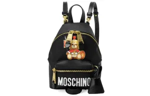 MOSCHINO Рюкзак PU Mini Women's Black
