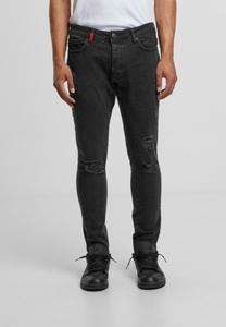 Джинсы облегающего кроя 2Y Premium, черный