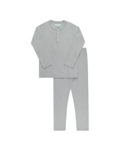 Унисекс комплект для отдыха с сердечками и звездами в технике пойнтель - Baby, Little Kid Ely's & Co., синий